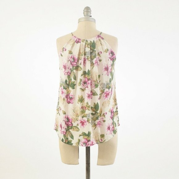 Joie Boho Chic Floral Print Silk Blouse - Picture 5 of 6